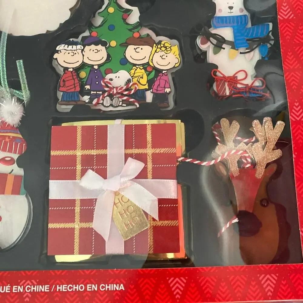 Mickey Mouse PEANUTS Kirkland Disney Christmas Gift Tags NEW 84 Pieces Santa